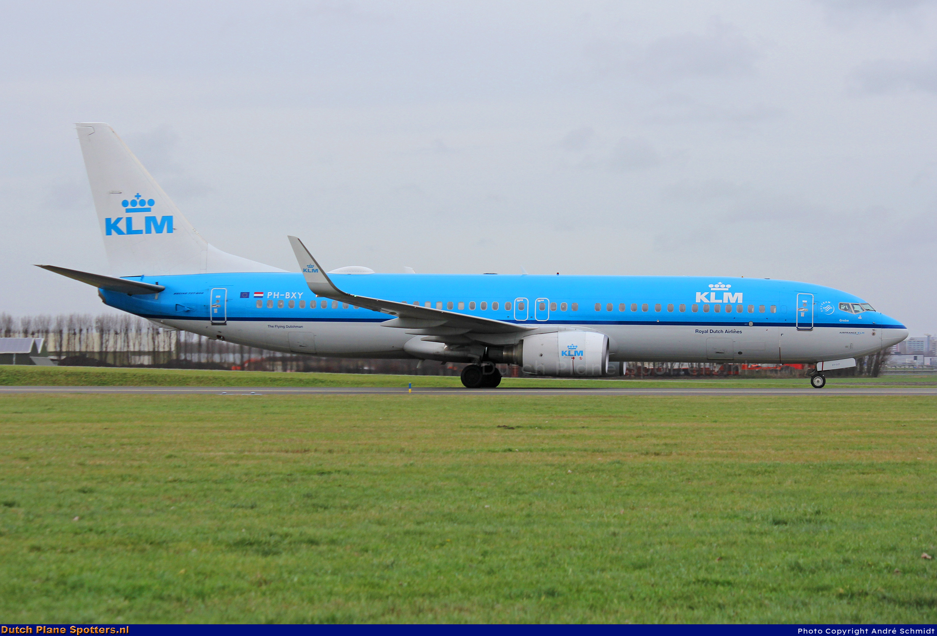 PH-BXY Boeing 737-800 KLM Royal Dutch Airlines by André Schmidt