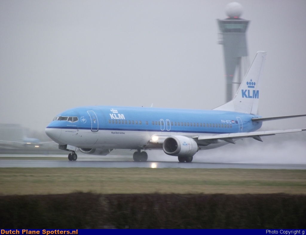 PH-BTG Boeing 737-400 KLM Royal Dutch Airlines by g