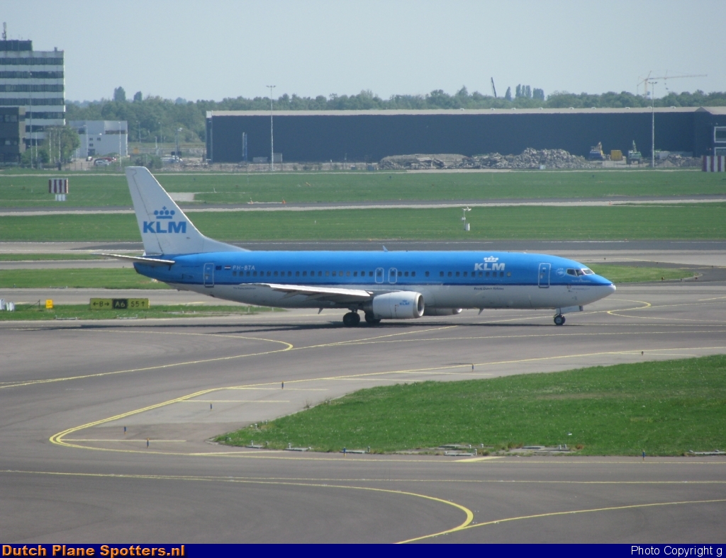 PH-BTA Boeing 737-400 KLM Royal Dutch Airlines by g