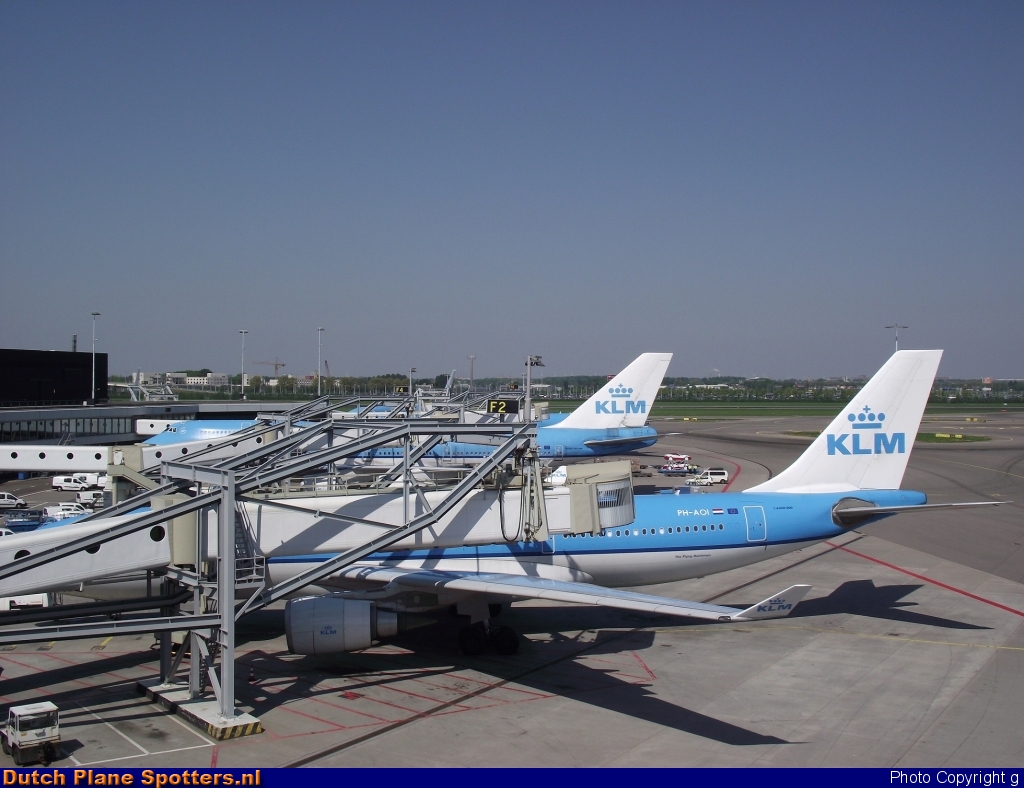 PH-AOI Airbus A330-200 KLM Royal Dutch Airlines by g