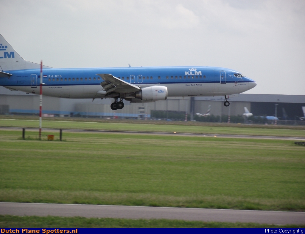 PH-BPB Boeing 737-400 KLM Royal Dutch Airlines by g