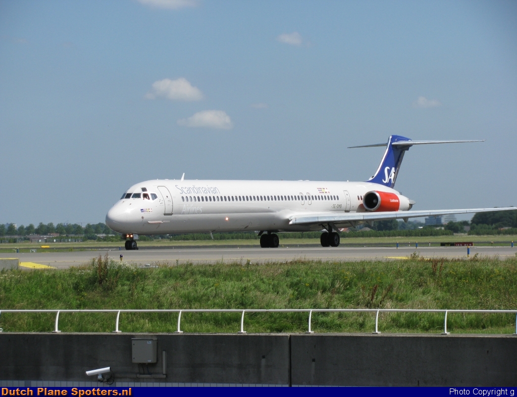 SE-DMB McDonnell Douglas MD-81 SAS Scandinavian Airlines by g
