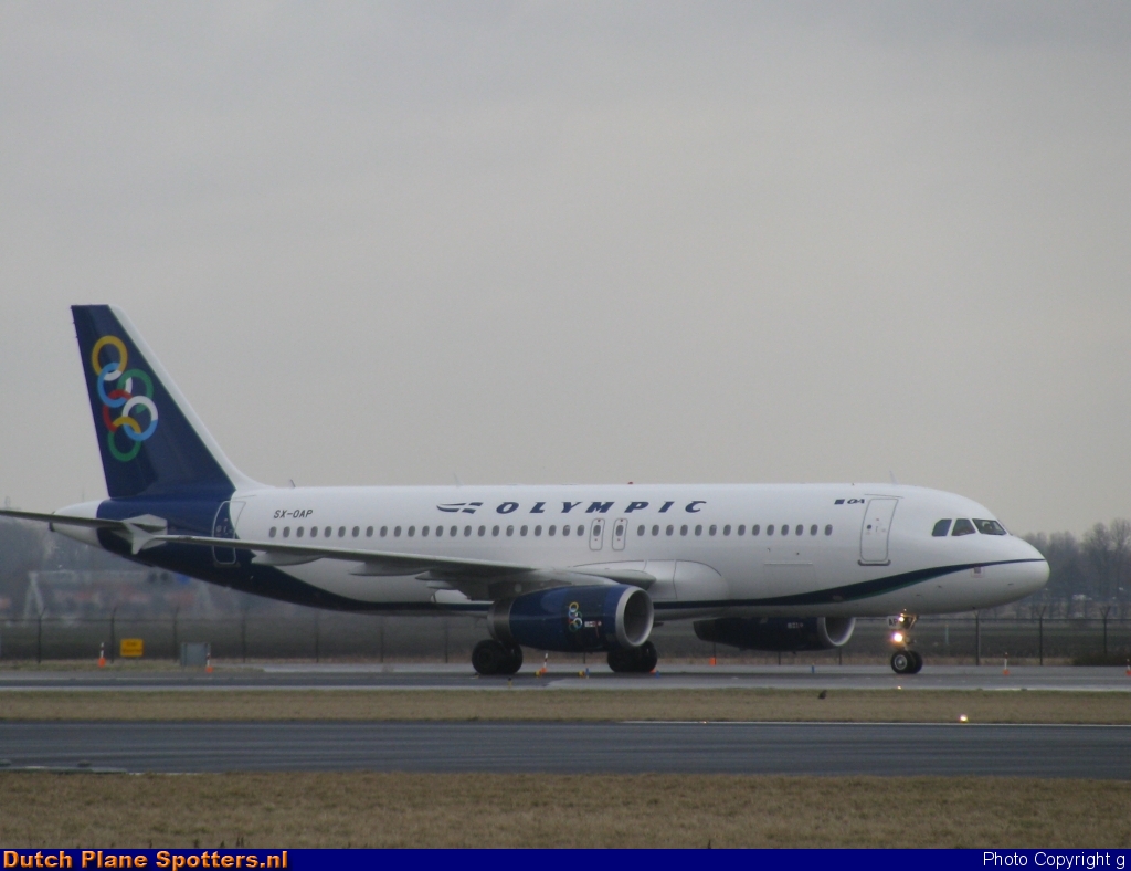 SX-OAP Airbus A320 Olympic Air by g