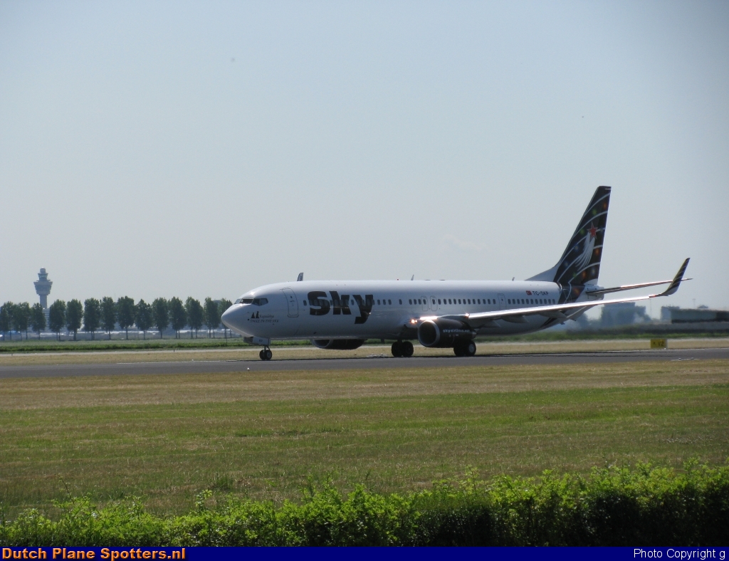 TS-SKP Boeing 737-900 Sky Airlines by g