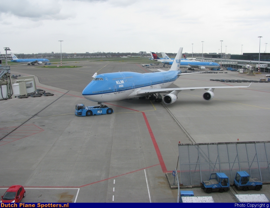 PH-BFD Boeing 747-400 KLM Asia by g