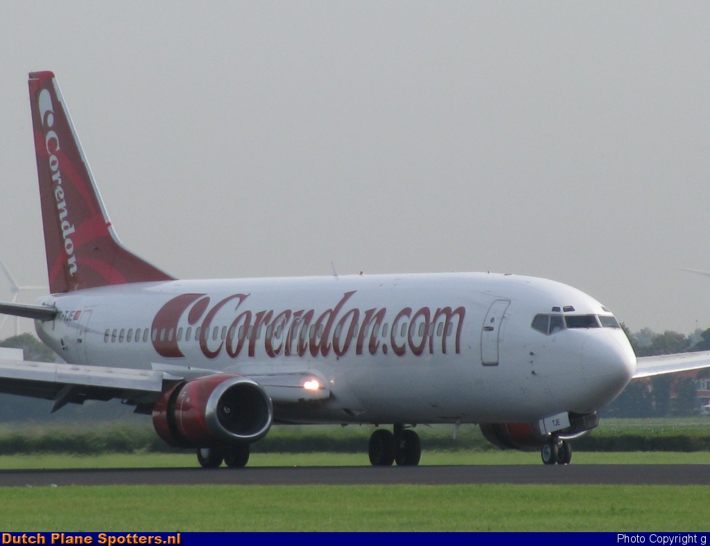 TC-TJE Boeing 737-400 Corendon Airlines by g