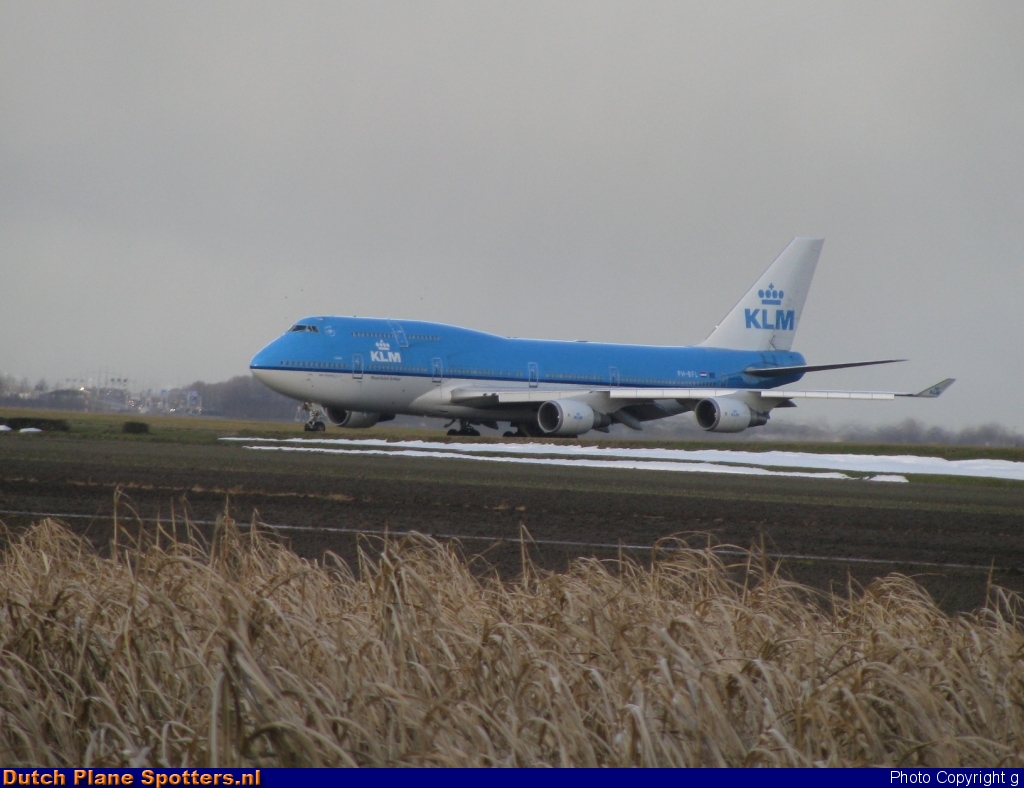 PH-BFL Boeing 747-400 KLM Royal Dutch Airlines by g