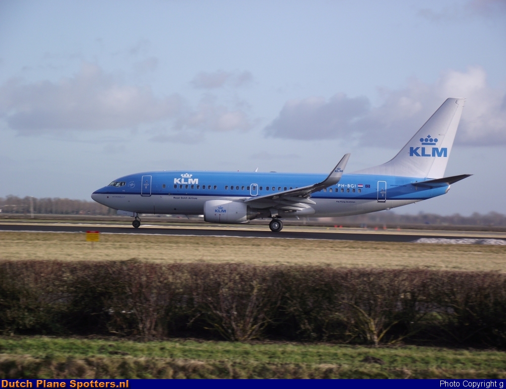 PH-BGI Boeing 737-700 KLM Royal Dutch Airlines by g