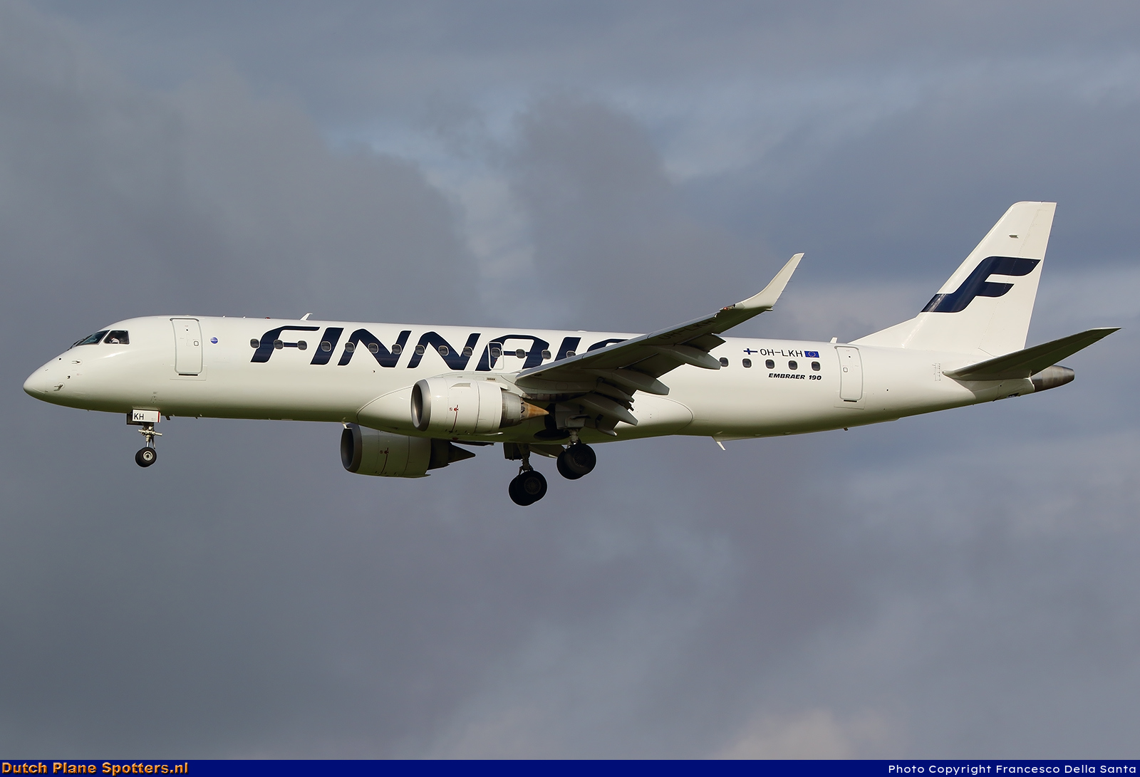 OH-LKH Embraer 190 Finnair by Francesco Della Santa
