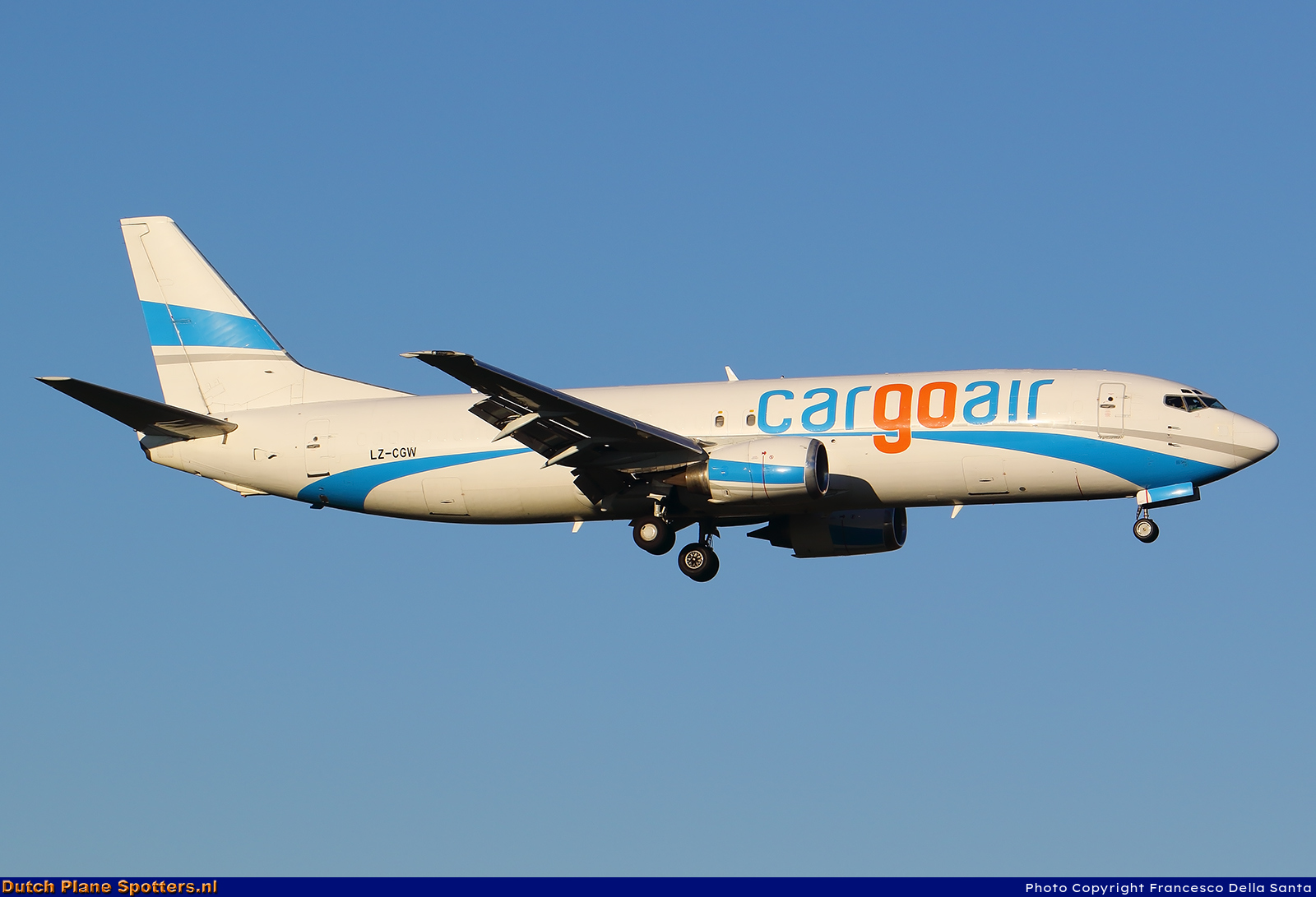 LZ-CGW Boeing 737-400 Cargo Air by Francesco Della Santa