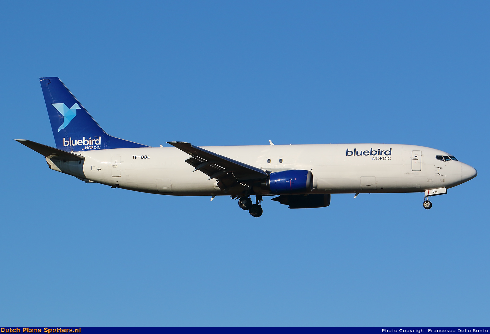 TF-BBL Boeing 737-400 Bluebird Cargo by Francesco Della Santa