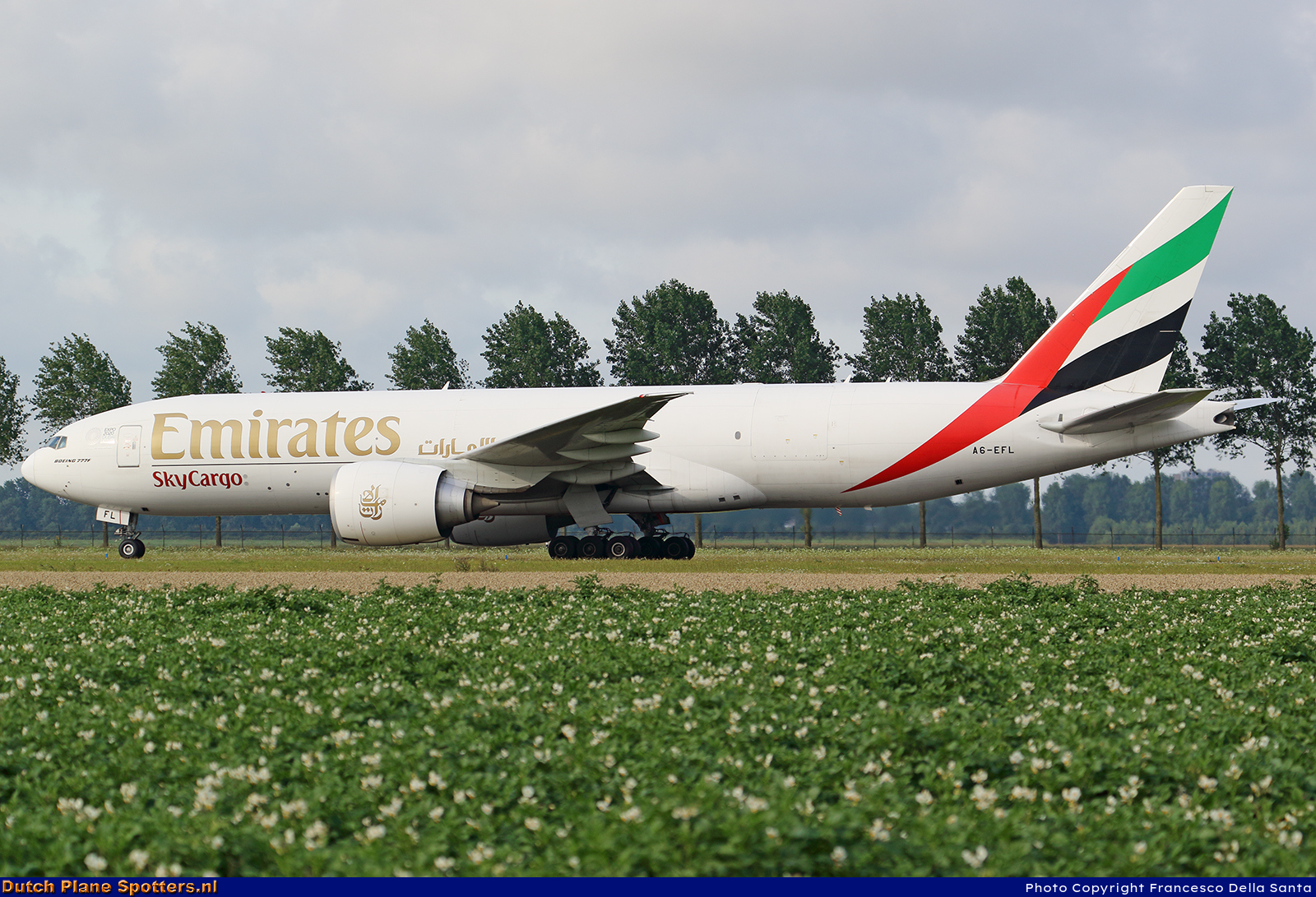 A6-EFL Boeing 777-F Emirates Sky Cargo by Francesco Della Santa