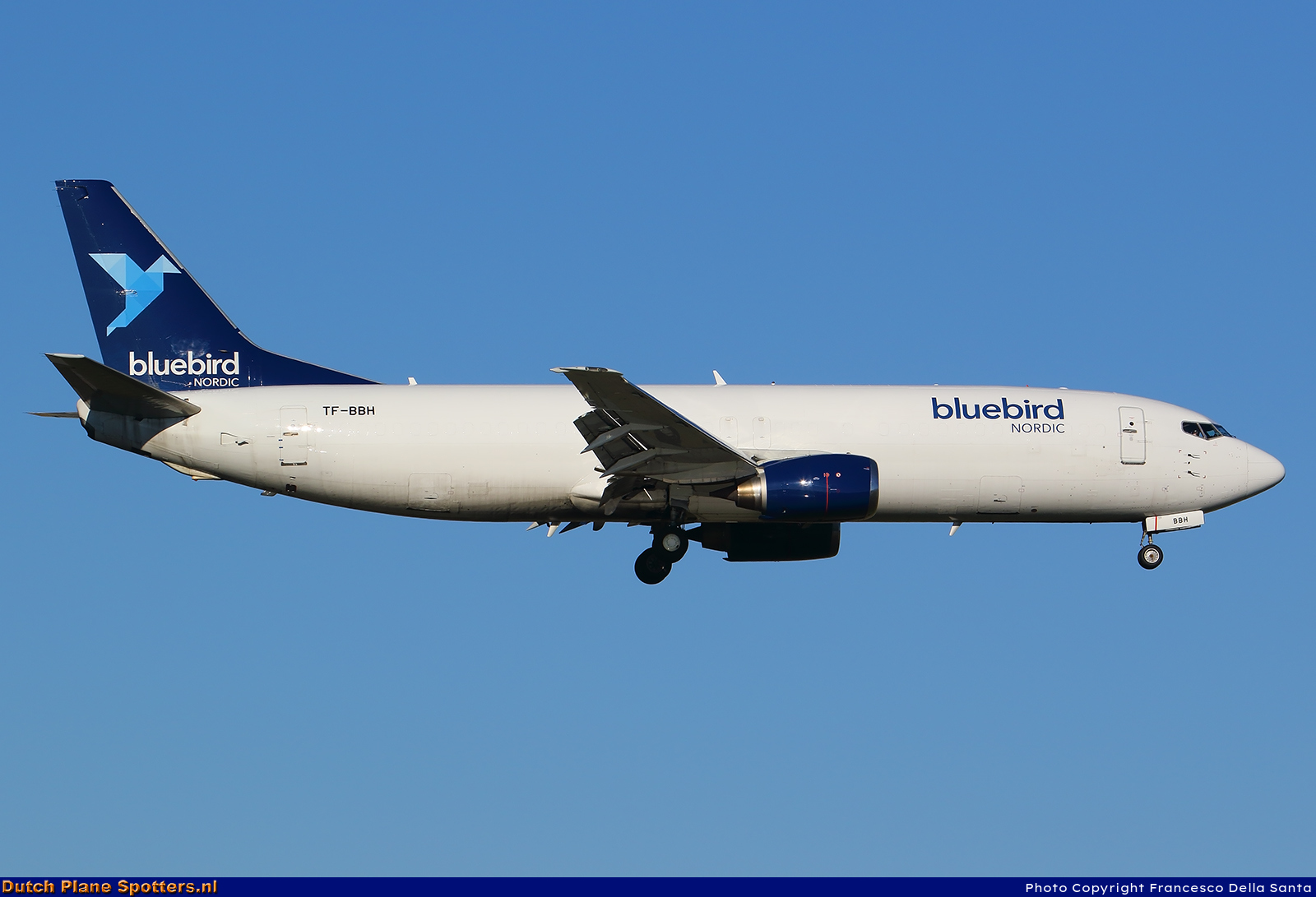 TF-BBH Boeing 737-400 Bluebird Cargo by Francesco Della Santa