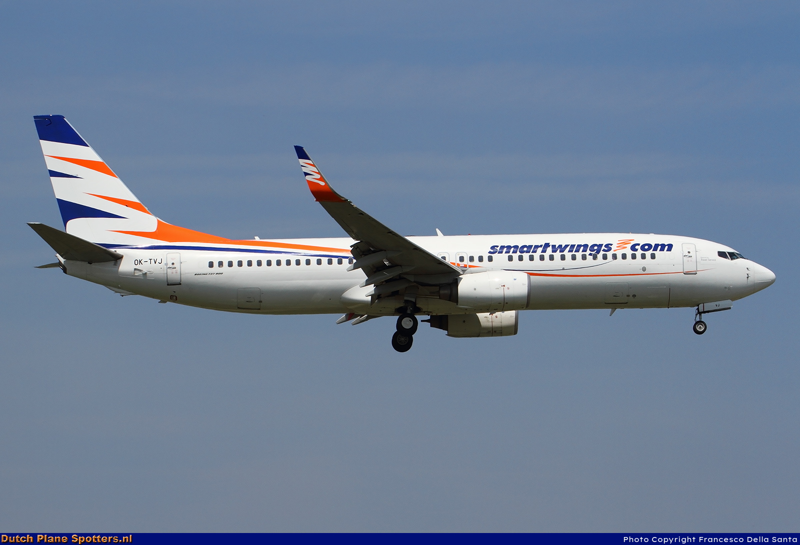 OK-TVJ Boeing 737-800 Travel Service by Francesco Della Santa