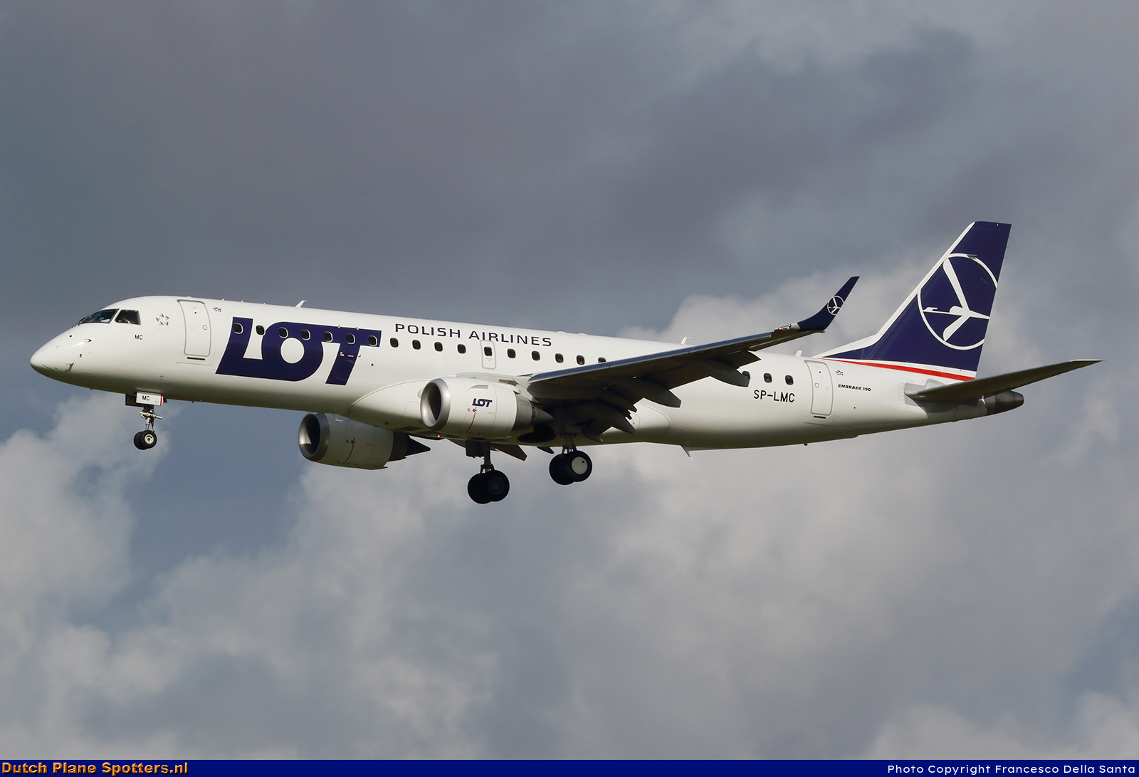 SP-LMC Embraer 190 LOT Polish Airlines by Francesco Della Santa