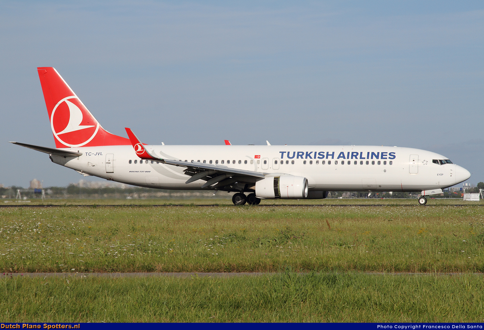 TC-JVL Boeing 737-800 Turkish Airlines by Francesco Della Santa