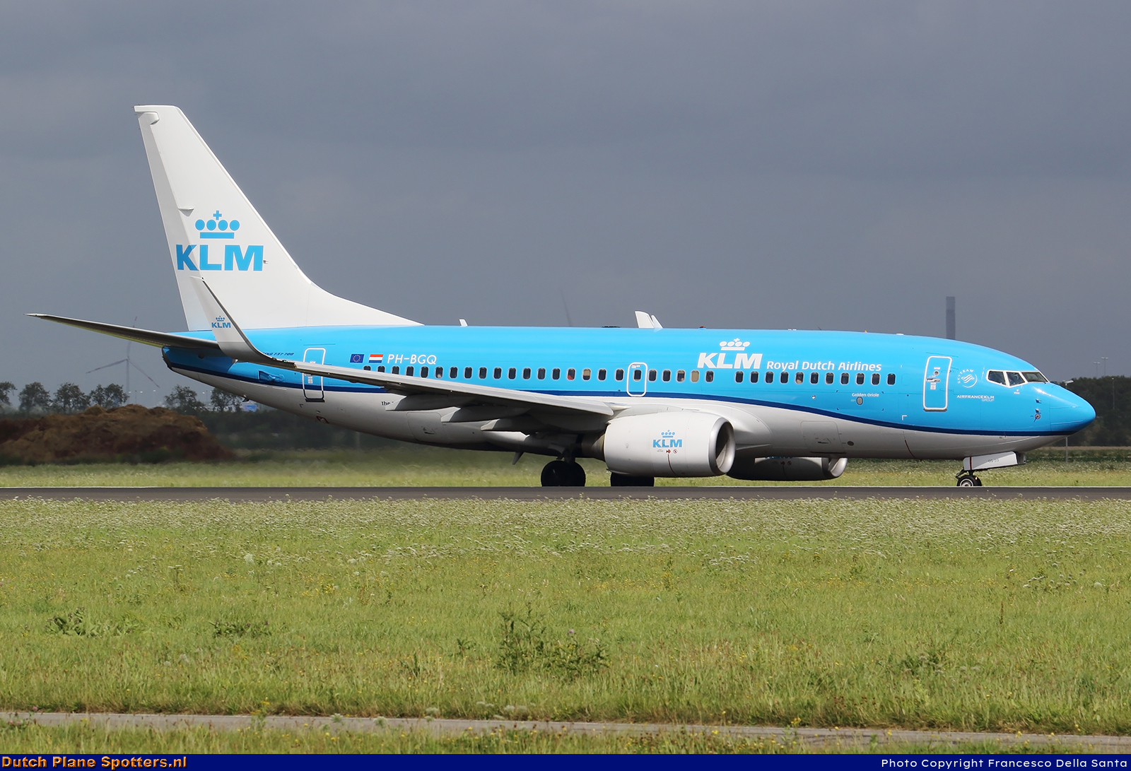 PH-BGQ Boeing 737-700 KLM Royal Dutch Airlines by Francesco Della Santa