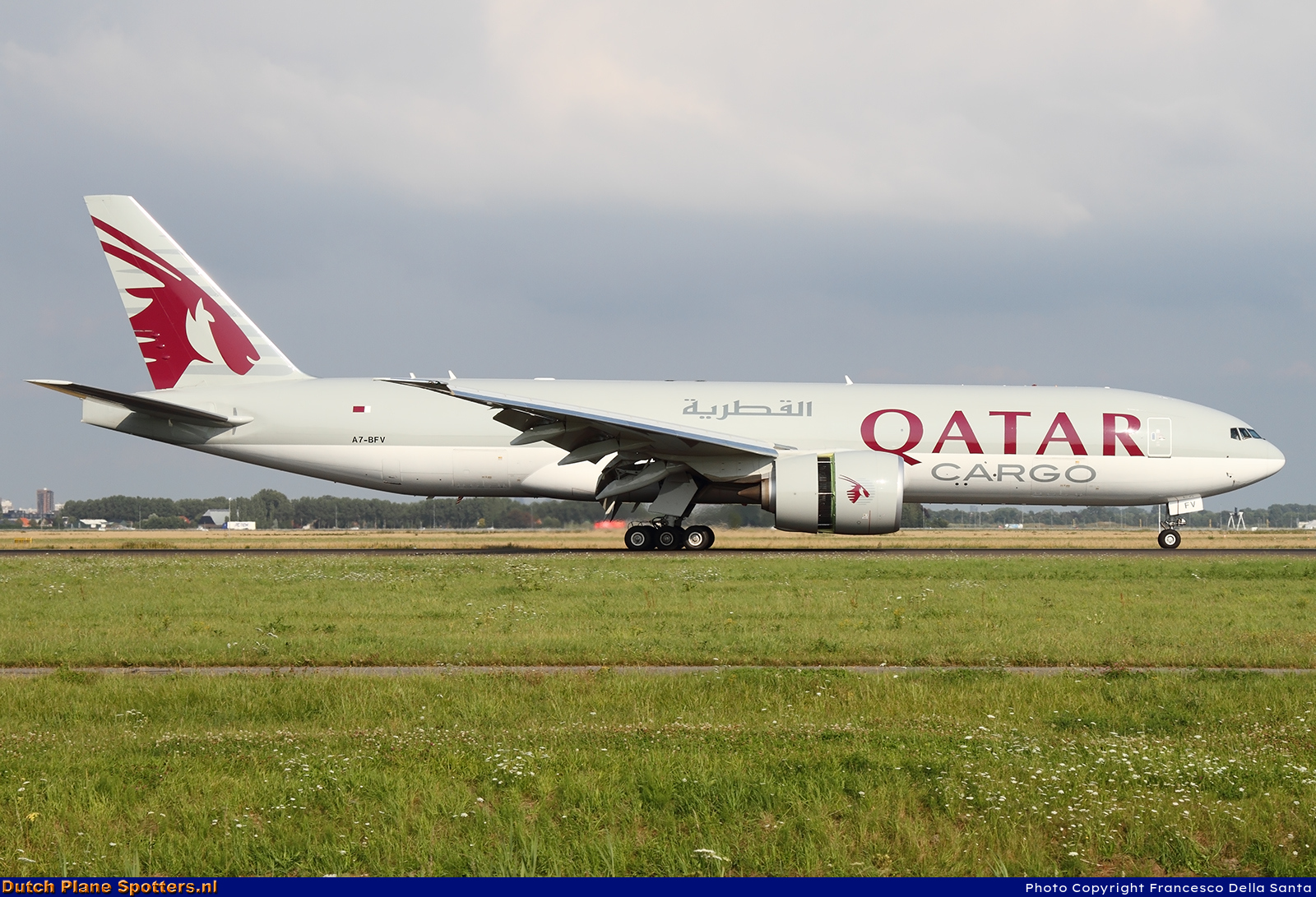 A7-BFV Boeing 777-F Qatar Airways Cargo by Francesco Della Santa