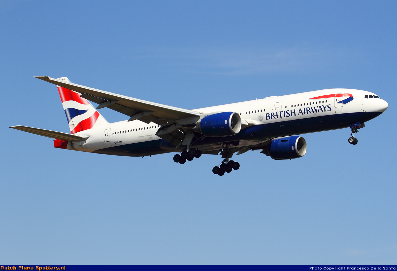 G-YMMH Boeing 777-200 British Airways by Francesco Della Santa