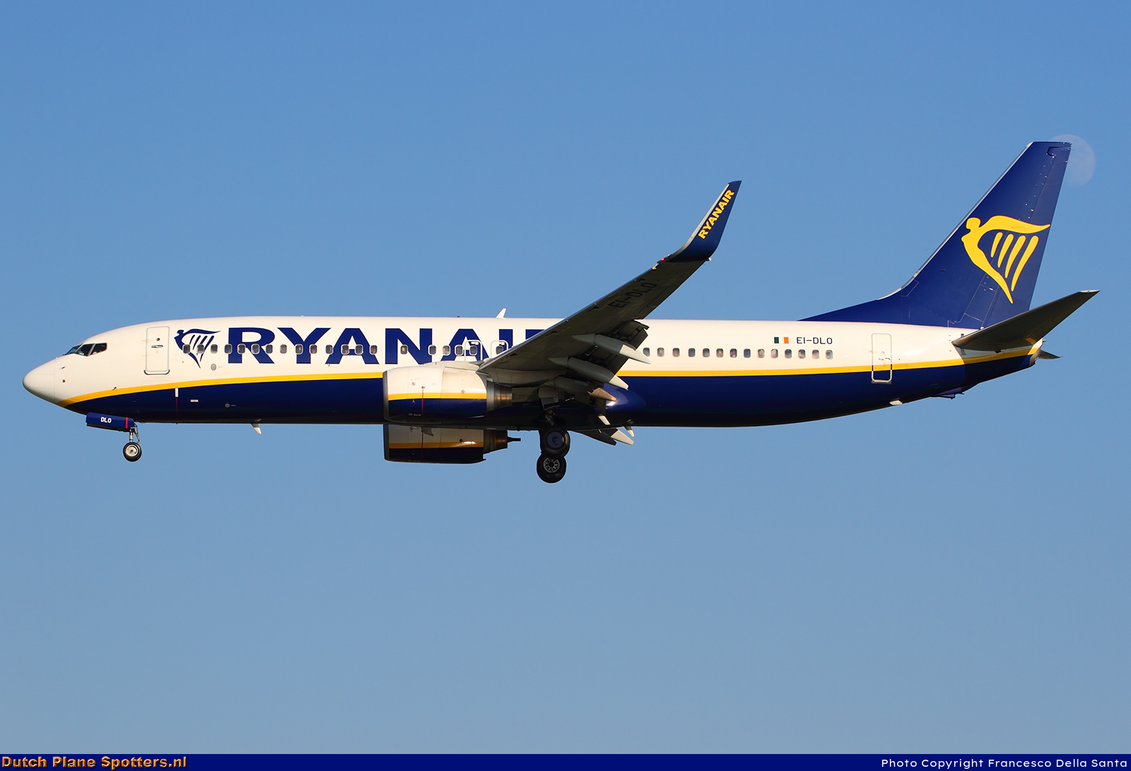 EI-DLO Boeing 737-800 Ryanair by Francesco Della Santa
