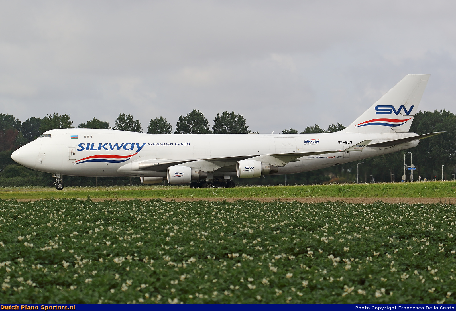 VP-BCV Boeing 747-400 Silk Way West Airlines by Francesco Della Santa