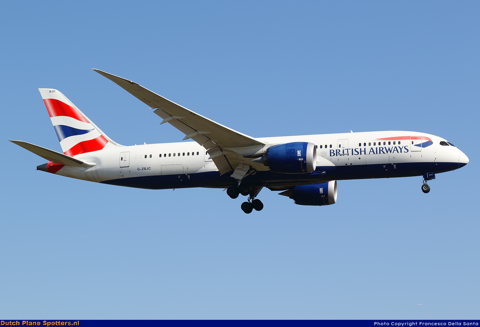 G-ZBJC Boeing 787-8 Dreamliner British Airways by Francesco Della Santa