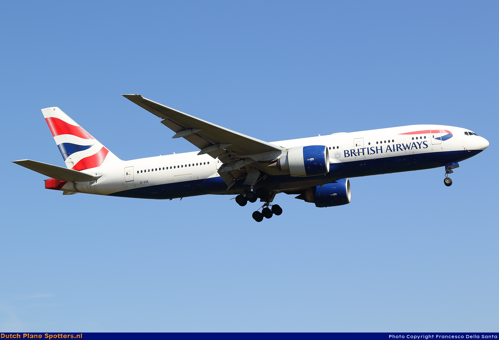 G-VIIE Boeing 777-200 British Airways by Francesco Della Santa