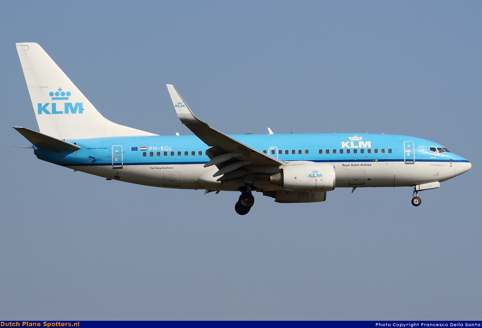 PH-BCL Boeing 737-800 KLM Royal Dutch Airlines by Francesco Della Santa