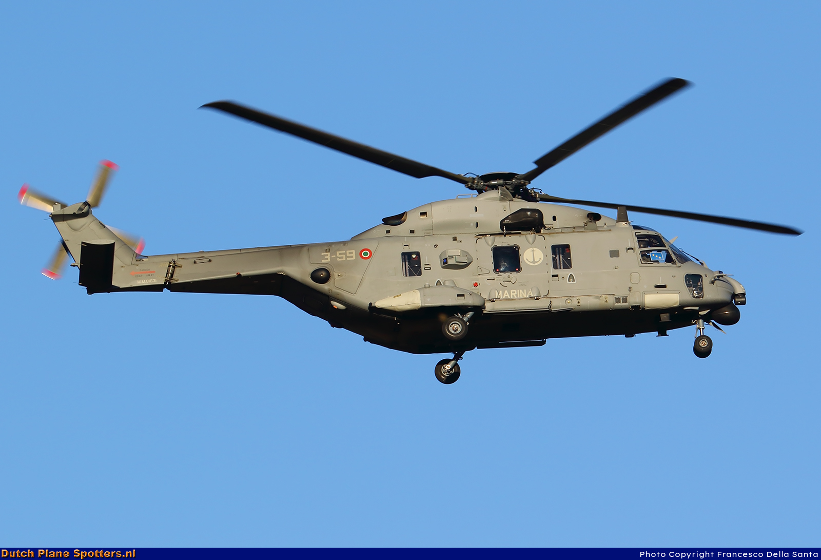 MM81631 NH Industries SH-90A MIL - Italian Navy by Francesco Della Santa