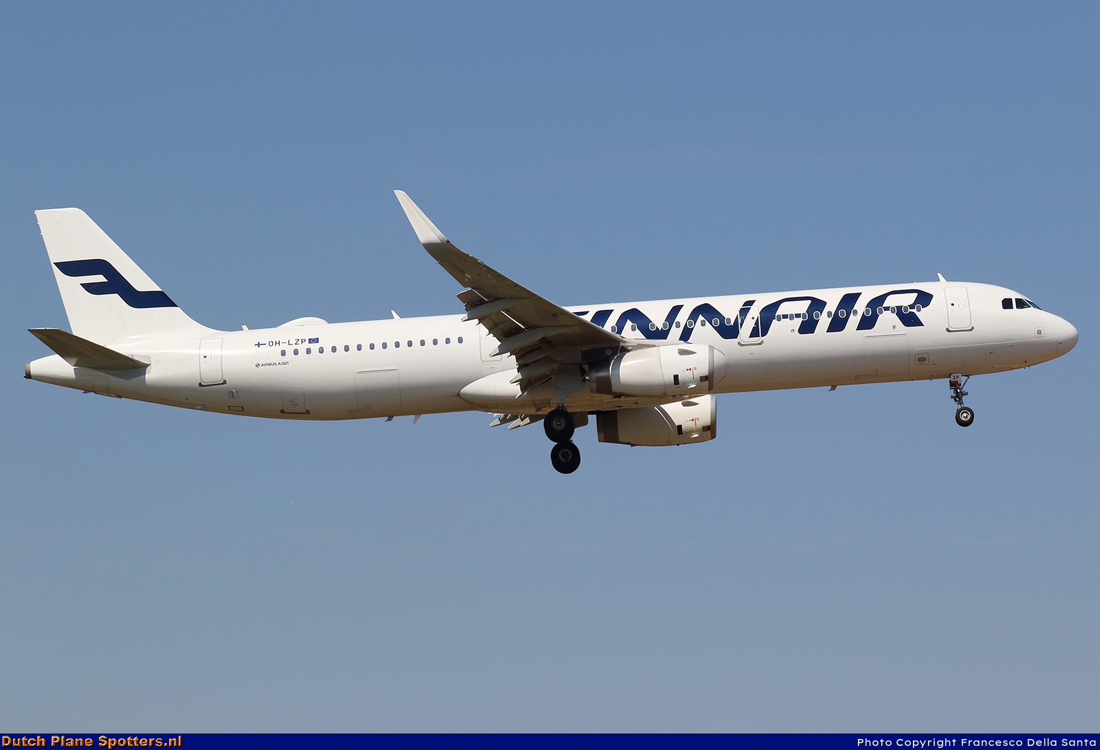 OH-LZP Airbus A321 Finnair by Francesco Della Santa