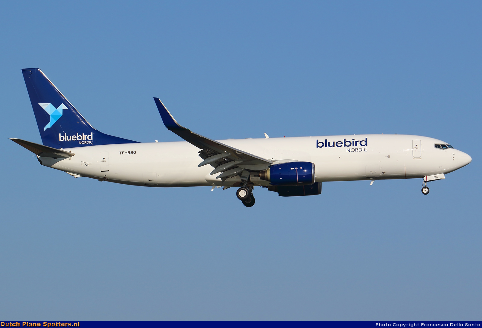 TF-BBQ Boeing 737-800 Bluebird Nordic by Francesco Della Santa