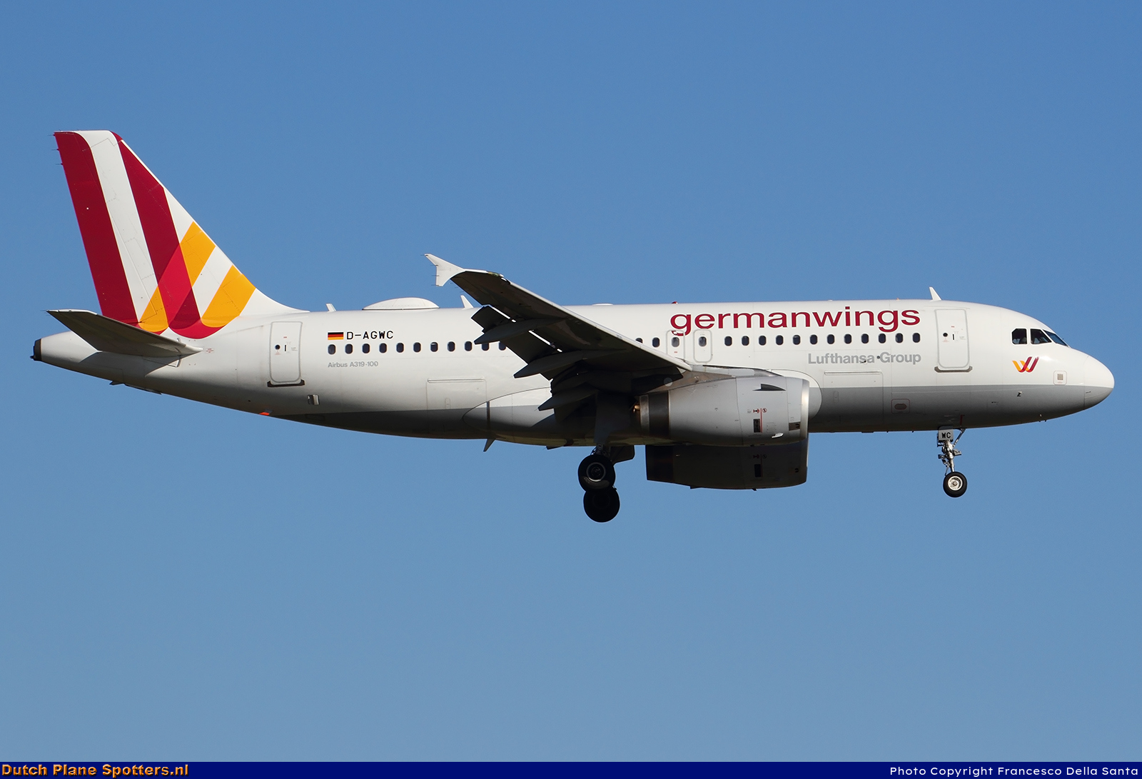 D-AGWC Airbus A319 Germanwings by Francesco Della Santa