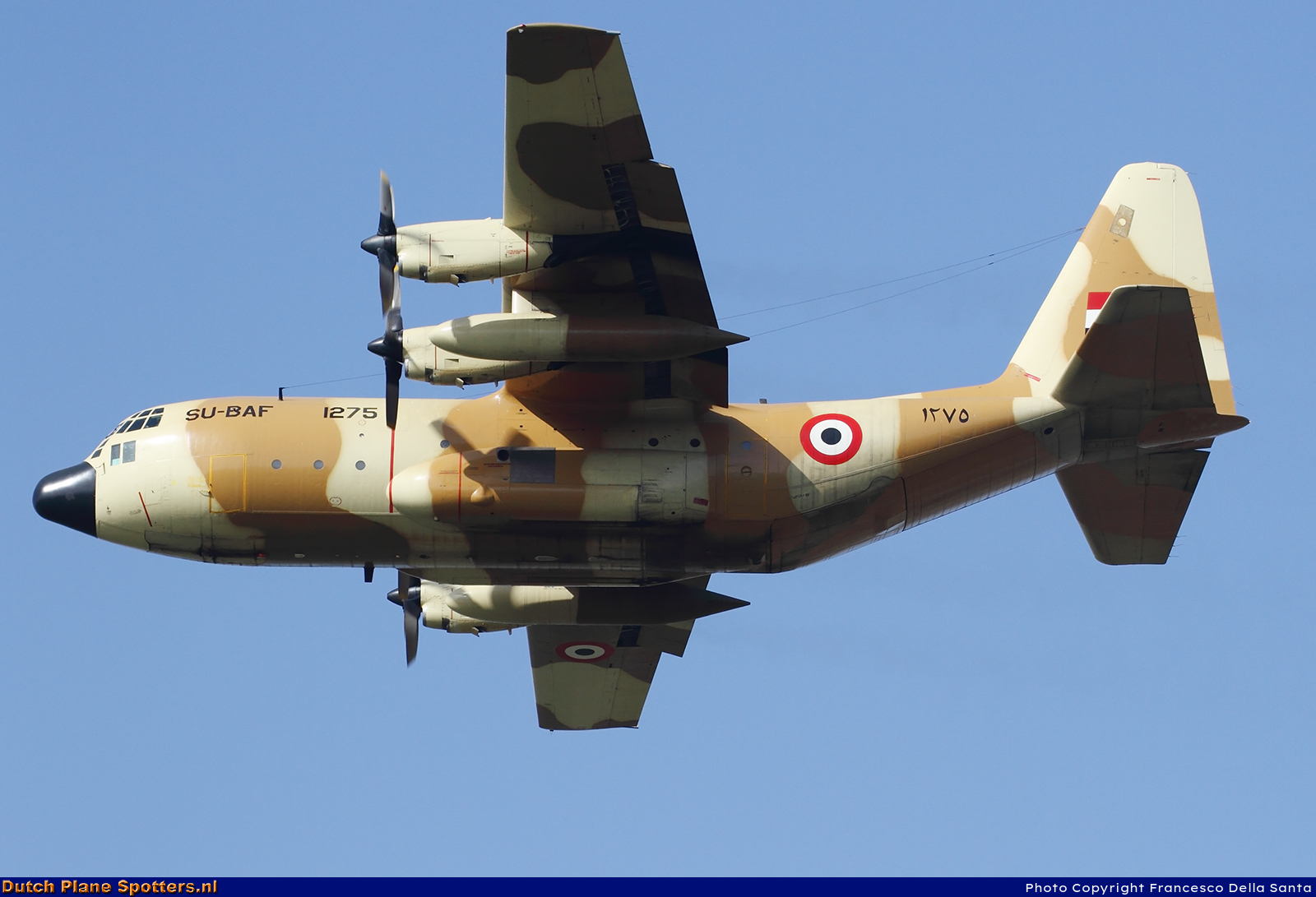 SU-BAF Lockheed C-130 Hercules Egypt Air Force by Francesco Della Santa