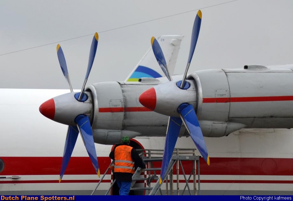 UR-CGW Antonov An-12 Meridian Aviation by Peter Veerman