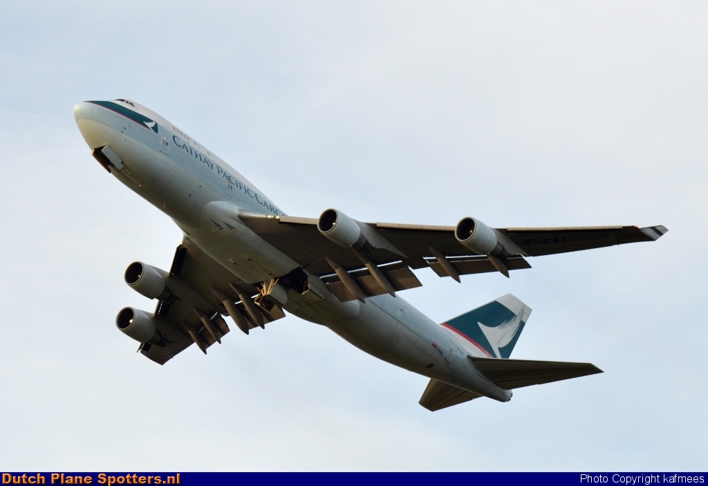 B-KAI Boeing 747-400 Cathay Pacific Cargo by Peter Veerman