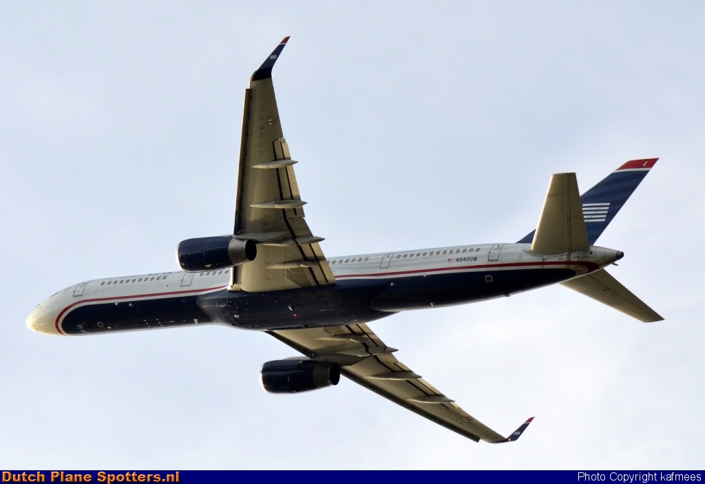N940UW Boeing 757-200 US Airways by Peter Veerman