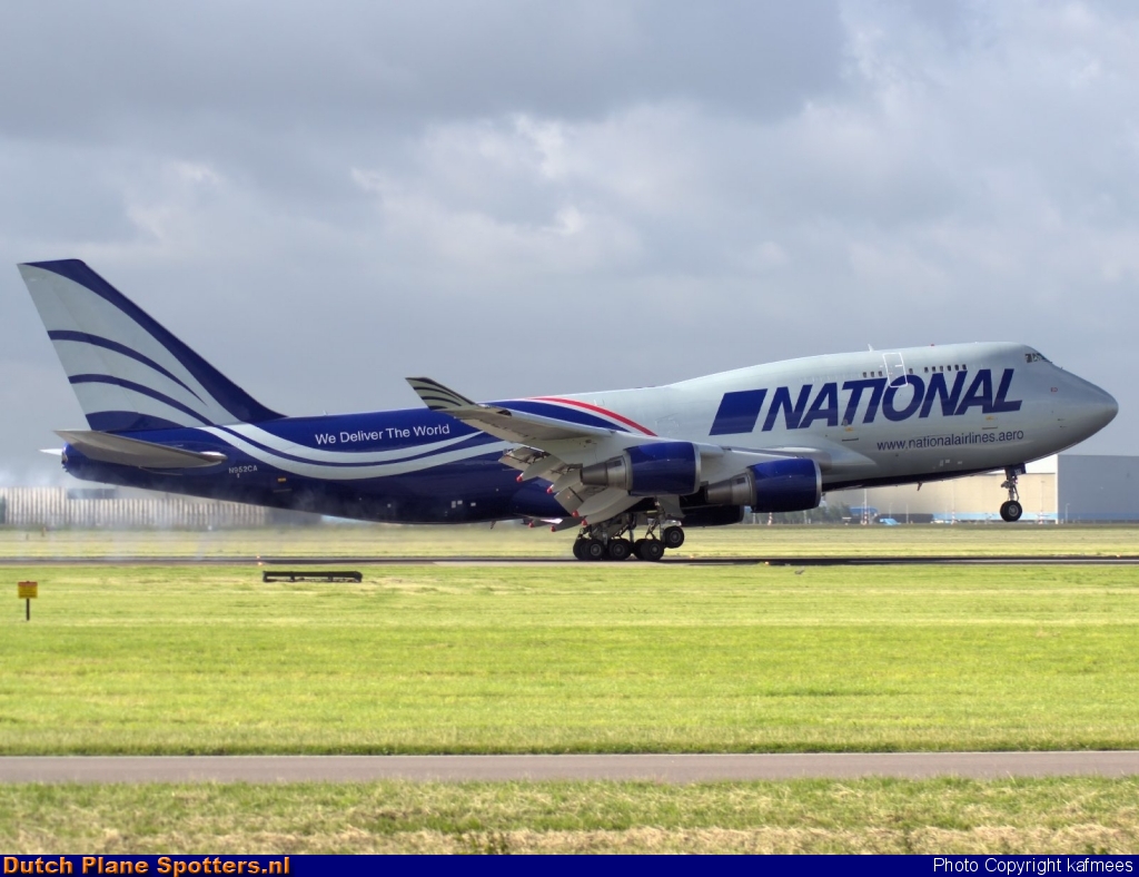 N952CA Boeing 747-400 National Airlines by Peter Veerman