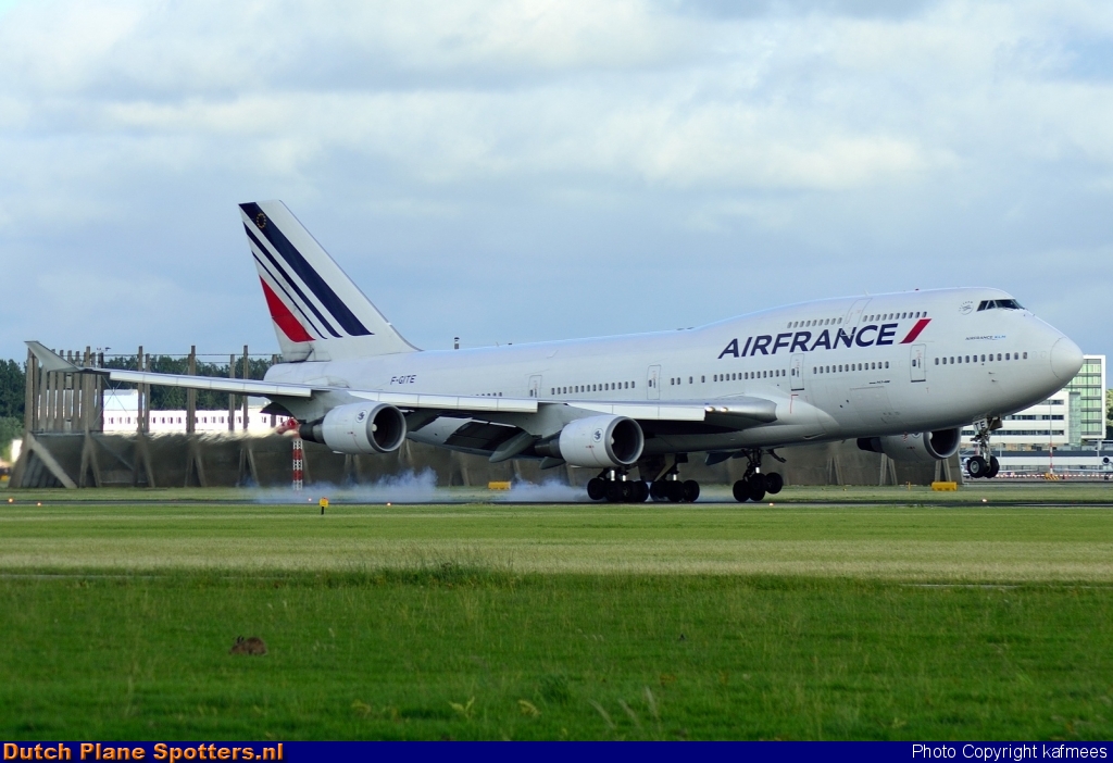 F-GITE Boeing 747-400 Air France by Peter Veerman