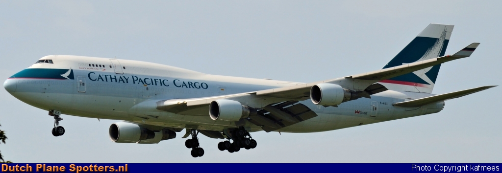 B-HKX Boeing 747-400 Cathay Pacific Cargo by Peter Veerman