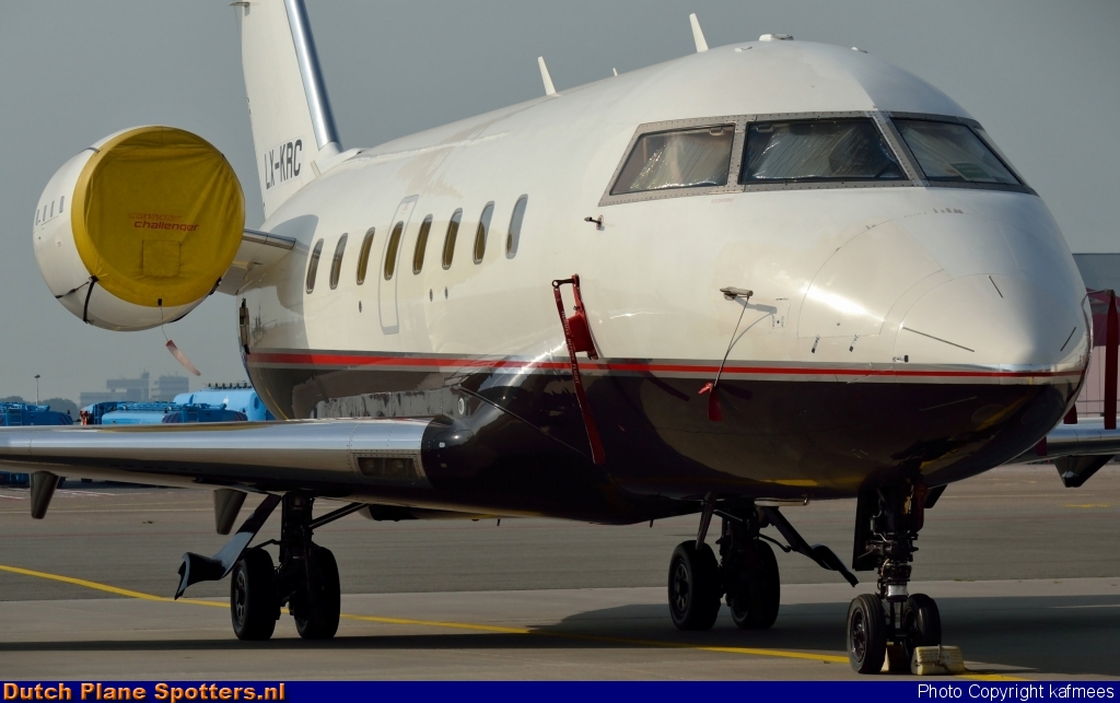 LX-KRC Bombardier Challenger 600 Private by Peter Veerman