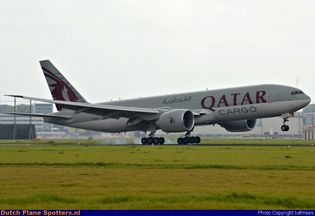A7-BFD Boeing 777-F Qatar Airways Cargo by Peter Veerman