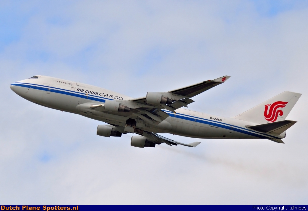 B-2458 Boeing 747-400 Air China Cargo by Peter Veerman
