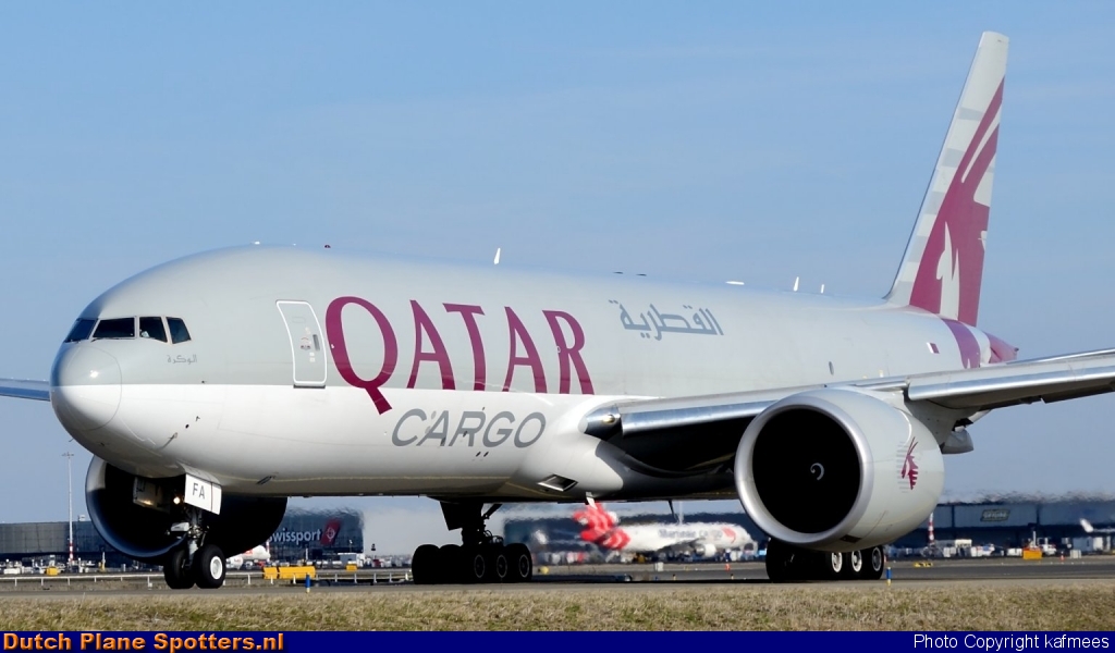 A7-BFA Boeing 777-F Qatar Airways Cargo by Peter Veerman