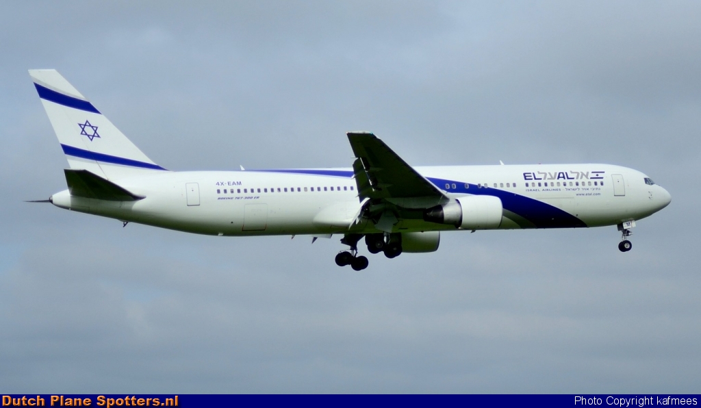 4X-EAM Boeing 767-300 El Al Israel Airlines by Peter Veerman