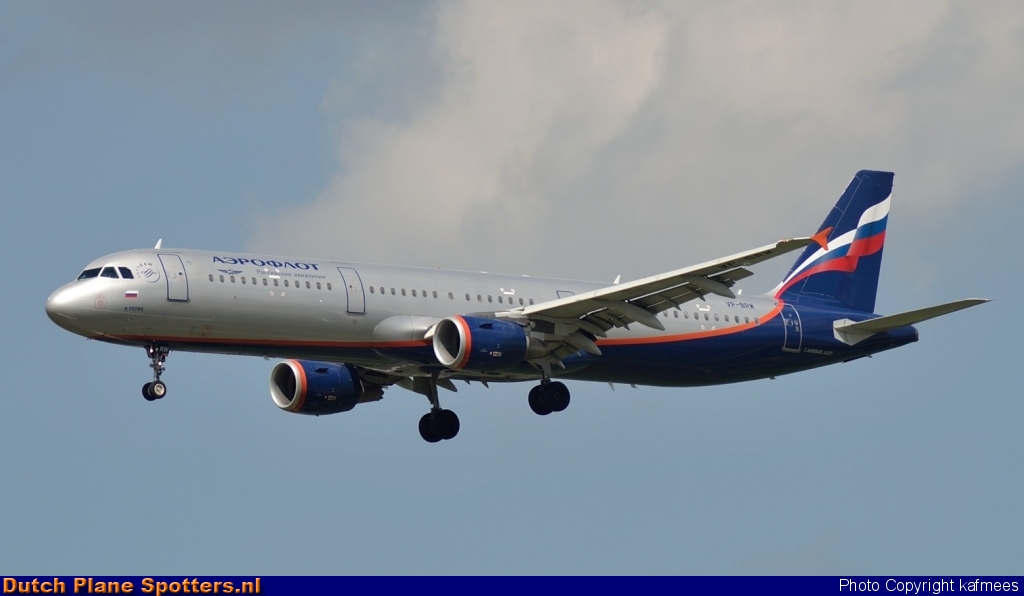 VP-BRW Airbus A321 Aeroflot - Russian Airlines by Peter Veerman