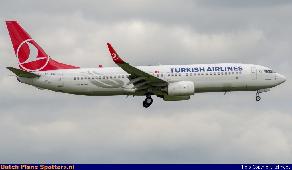 TC-JGM Boeing 737-800 Turkish Airlines by Peter Veerman