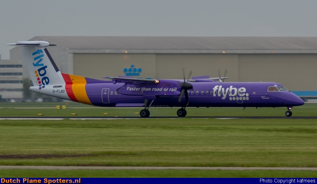 G-FLBD Bombardier Dash 8-Q400 Flybe by Peter Veerman