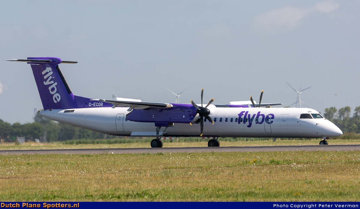 G-ECOR Bombardier Dash 8-Q400 Flybe by Peter Veerman