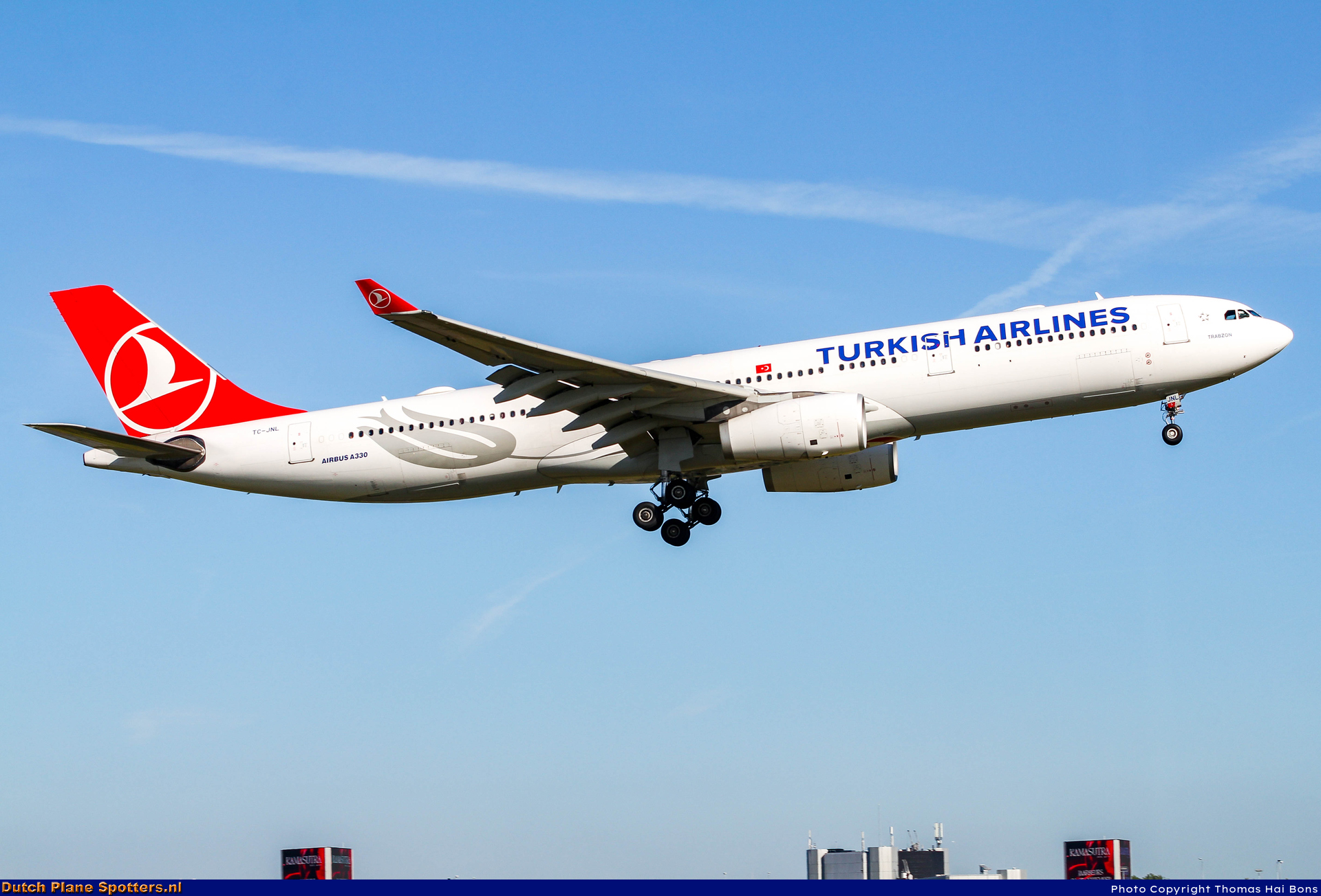 TC-JNL Airbus A330-300 Turkish Airlines by Thomas Hai Bons