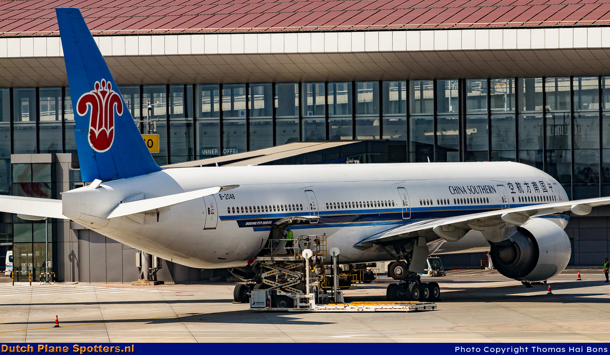 B-2048 Boeing 777-300 China Southern Airlines by Thomas Hai Bons